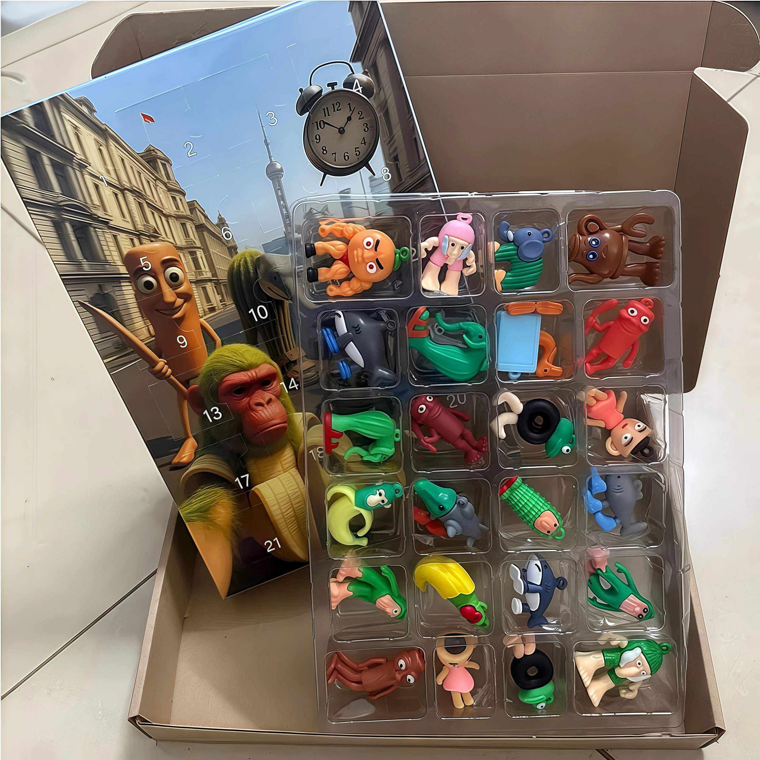 2025 Italian Brainrot Advent Calendar Gift Tung Tung Tung Sahur