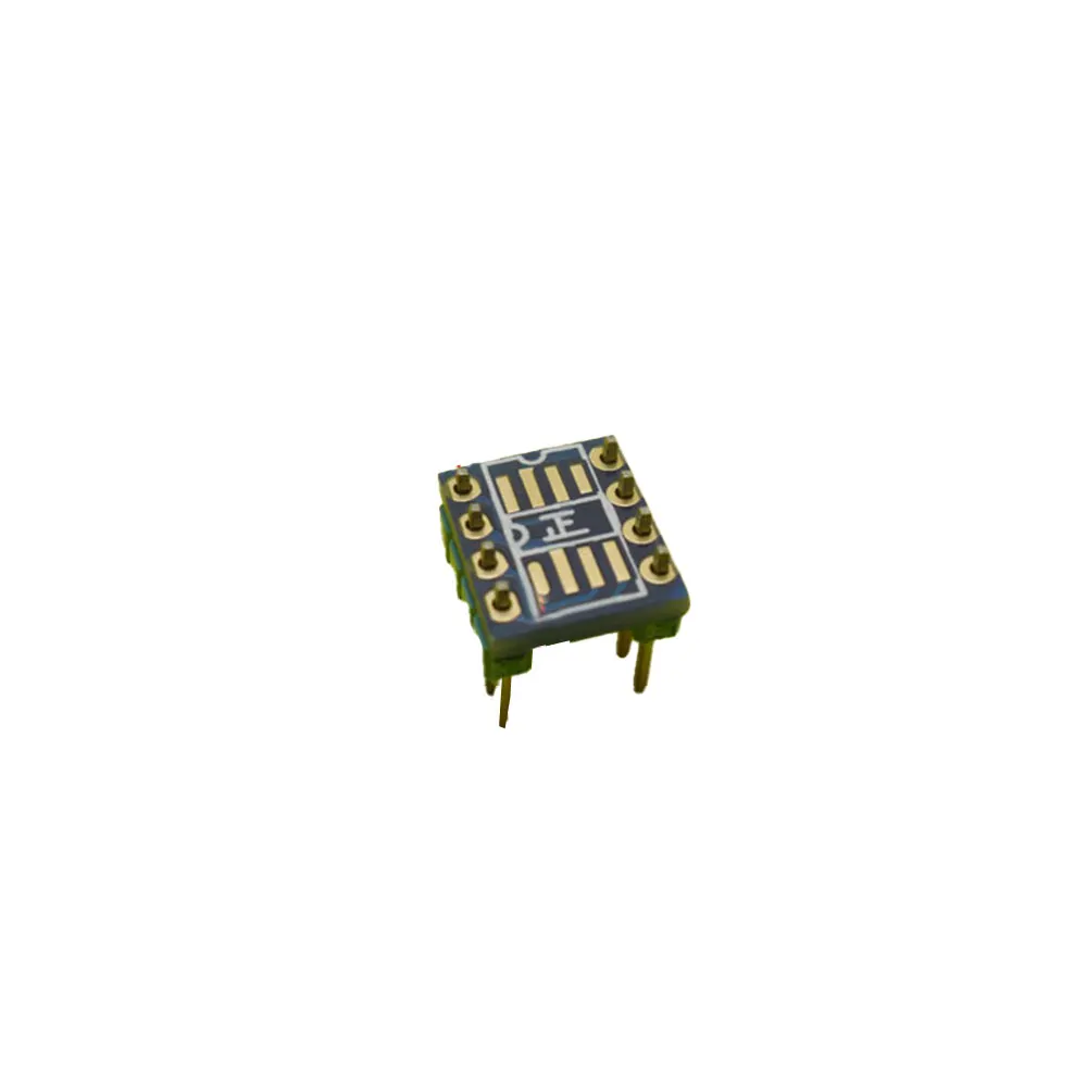 

Adapter board single op amp to dual op amp AD797 OPA627 patch to straight plug single to double adapter plate sinking gold