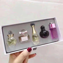  1Set 4Pcs Perfume For Women Spray Female Parfume Long Lasting Flower Original EDP Parfum Glass Bottle Sexy Lady Fragrances 