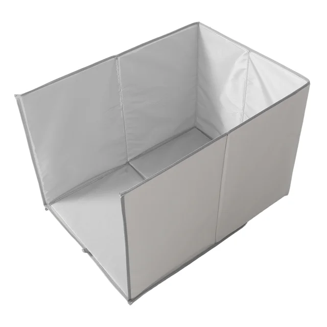 Cat Litter Box Shield Foldable 24.37x16.9 Waterproof Three-Sided Pee Guard Litter Box Enclosure Splash Mat Portable Plastic Pee Cat Litter Box Shield Foldable 24.37x16.9 Waterproof Three-Sided Pee Guard Litter Box Enclosure Splash Mat Portable Plastic Pee