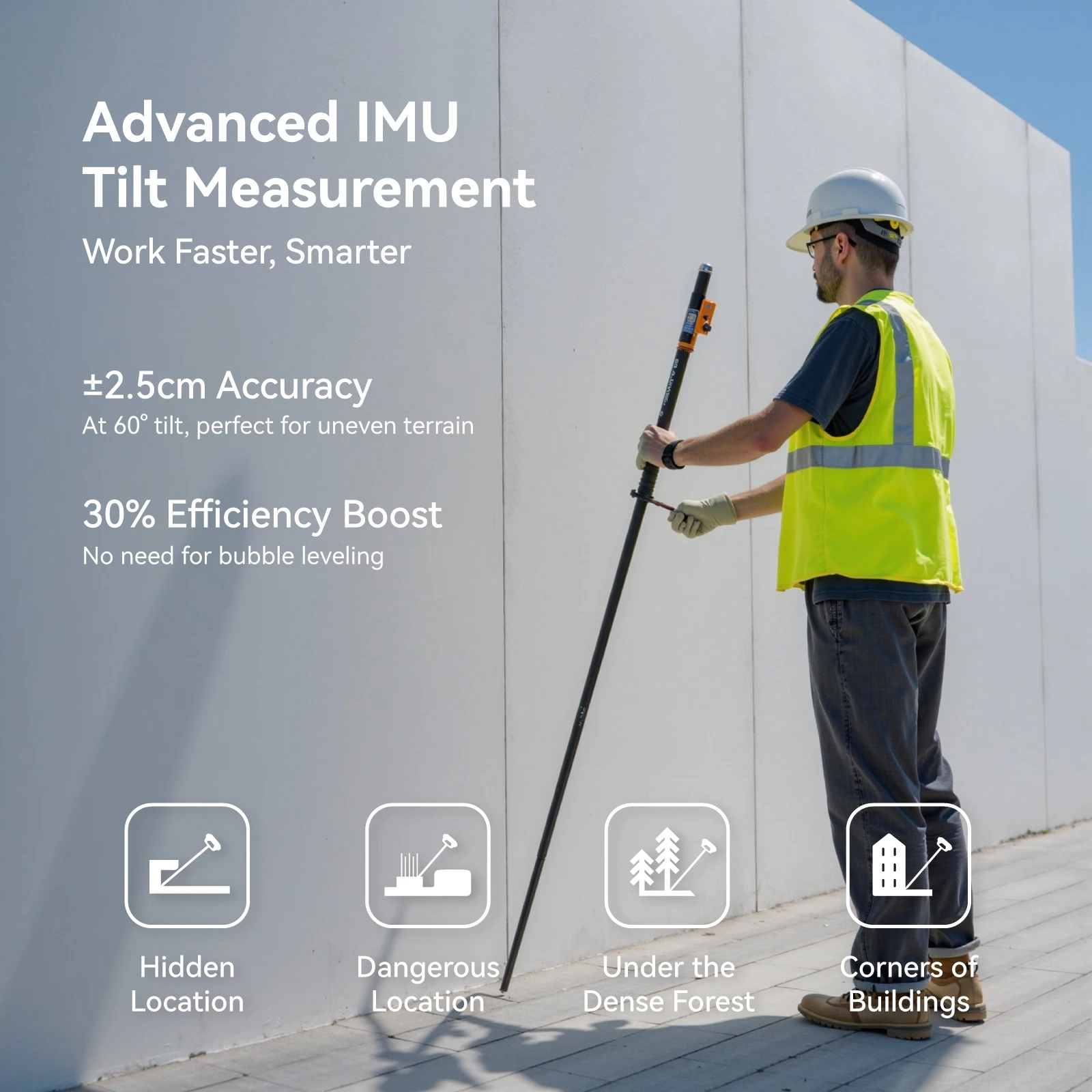 GNSS RTK Surveying Equipment Complet IMU E1 Lite 2cm High Accuracy Software GNSS