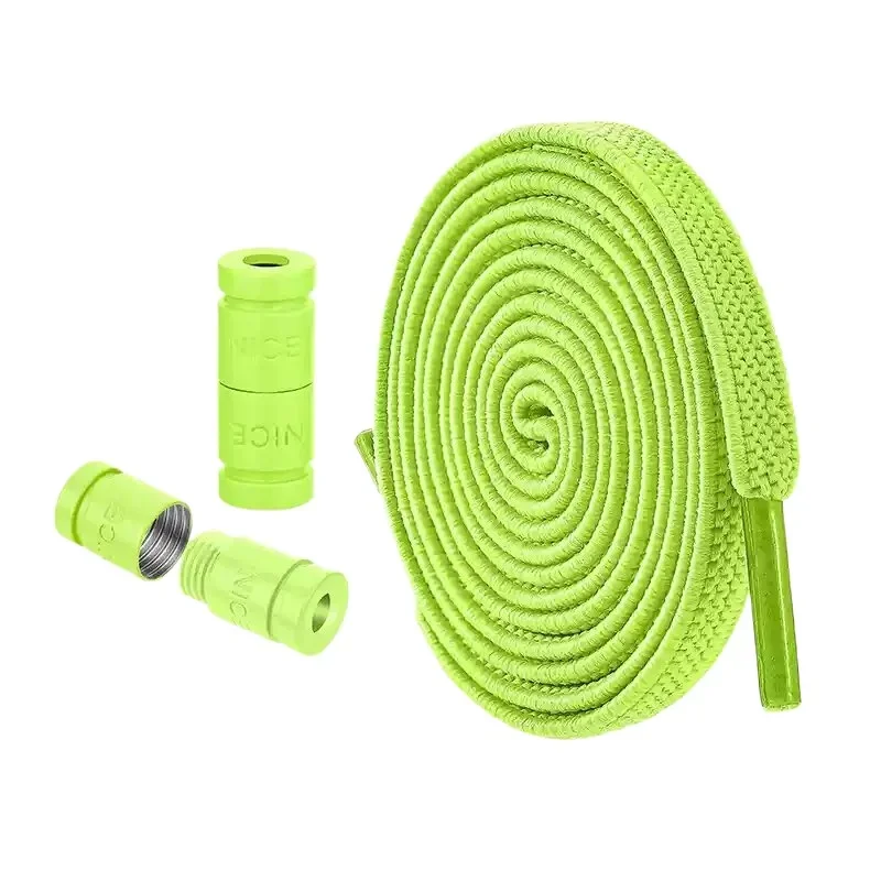 Vibrant No-Tie Elastic Shoelaces