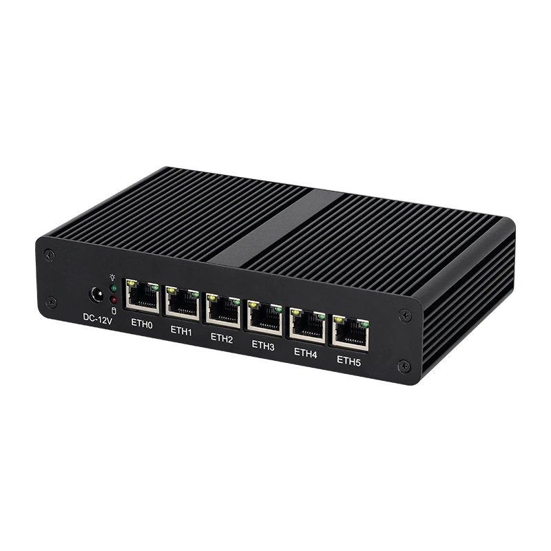 Helorpc  Ƽ 4405U 6LAN  ÷  PC, 16G DDR4 RJ45 COM232 PXE ũ  ̴ ǻ