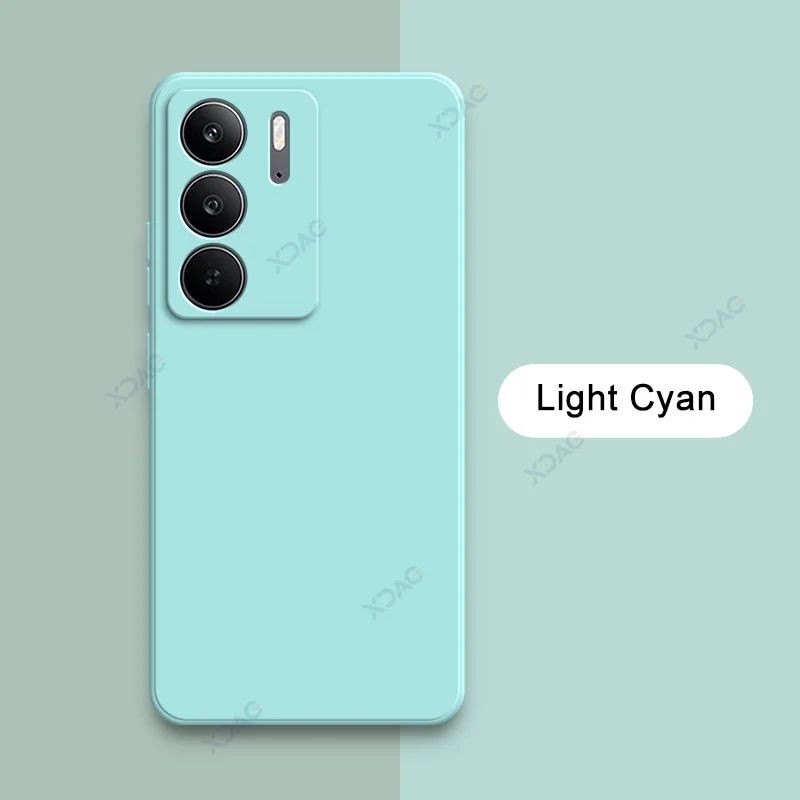 Enhanced Liquid Silicone Shockproof Phone Case - Soft Protective Anti-Drop Cover