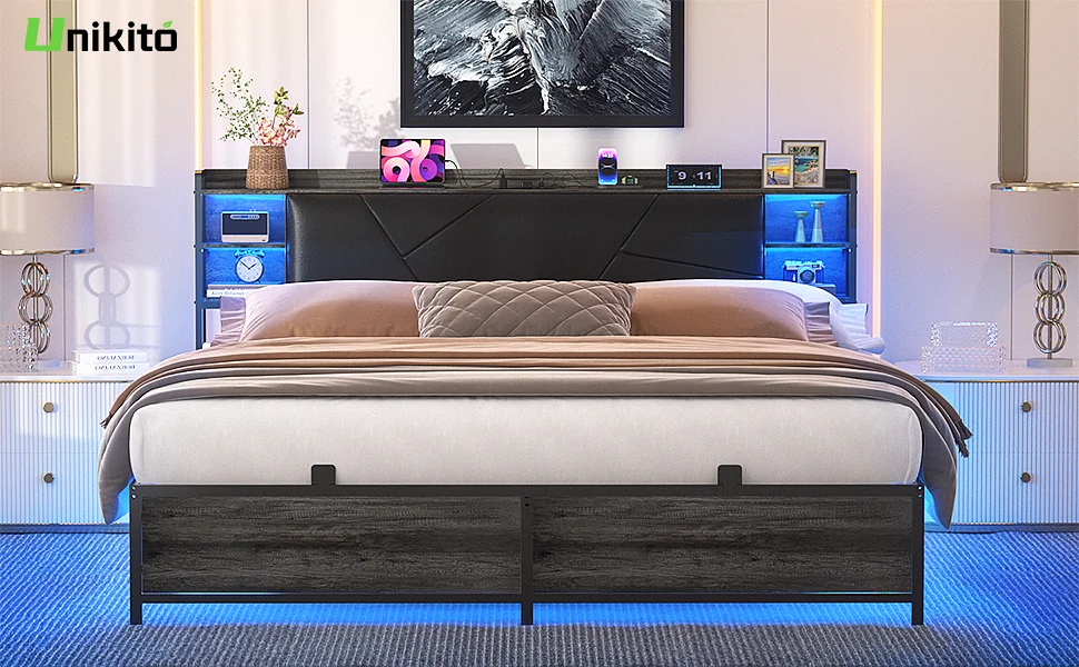 King bed frame