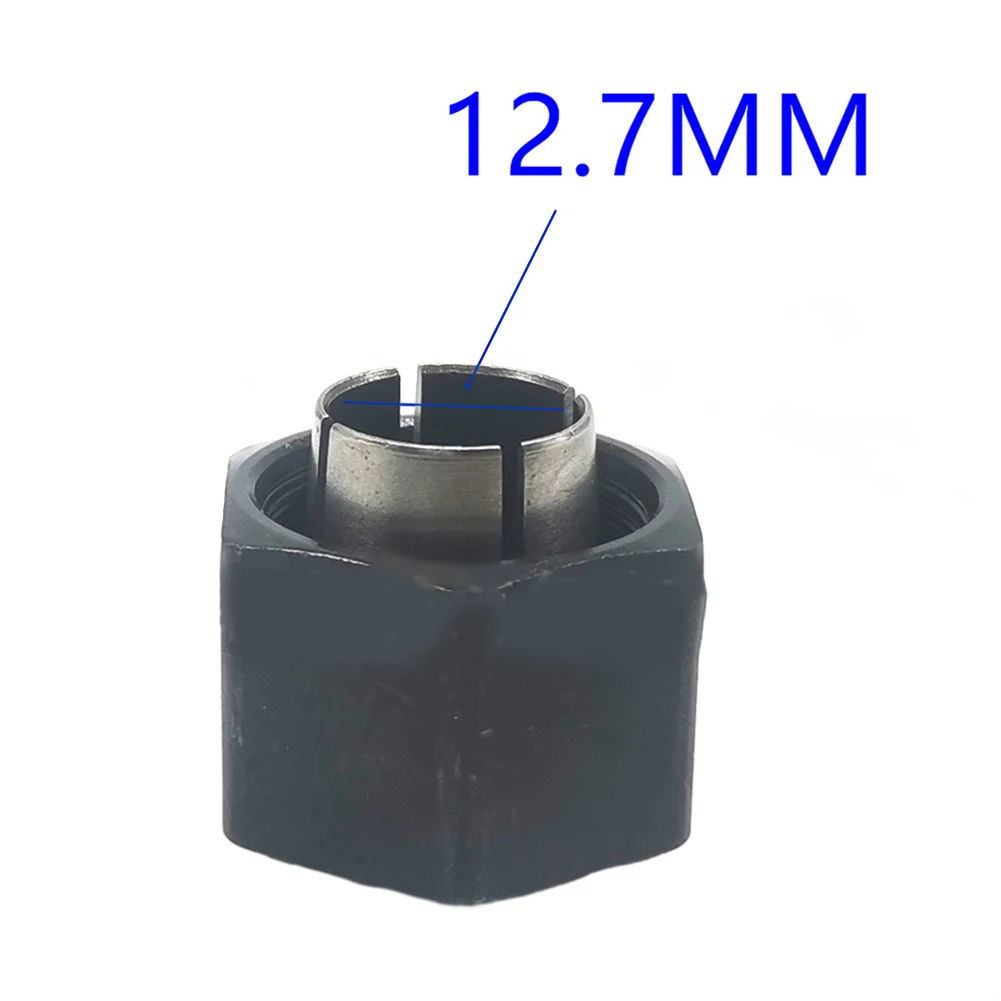 Router Collet For DW6212 DW616 DW618 DW621K DW616M Router Electric Milling Cutter Accessories 12mm/12.7mm collet chuck adapter