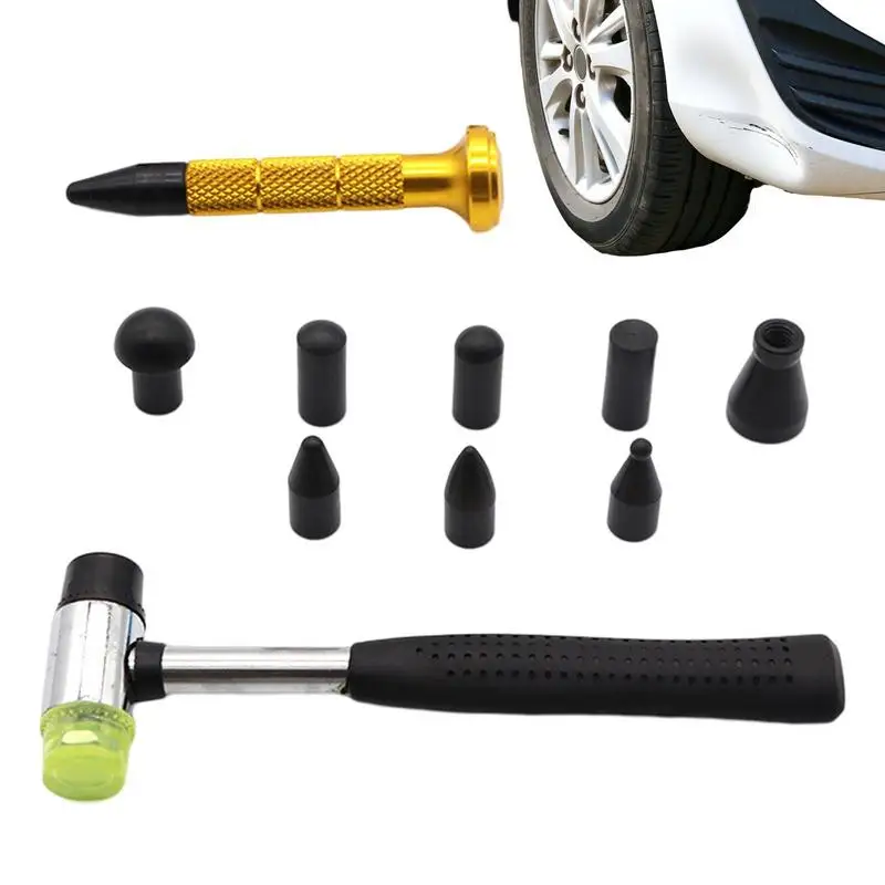 

Car Dent Repair Tool Metal Hammer Kit For Car Dent Repair Non Slip Interchangeable Nib High Strength Repairing Tools For Vehicle