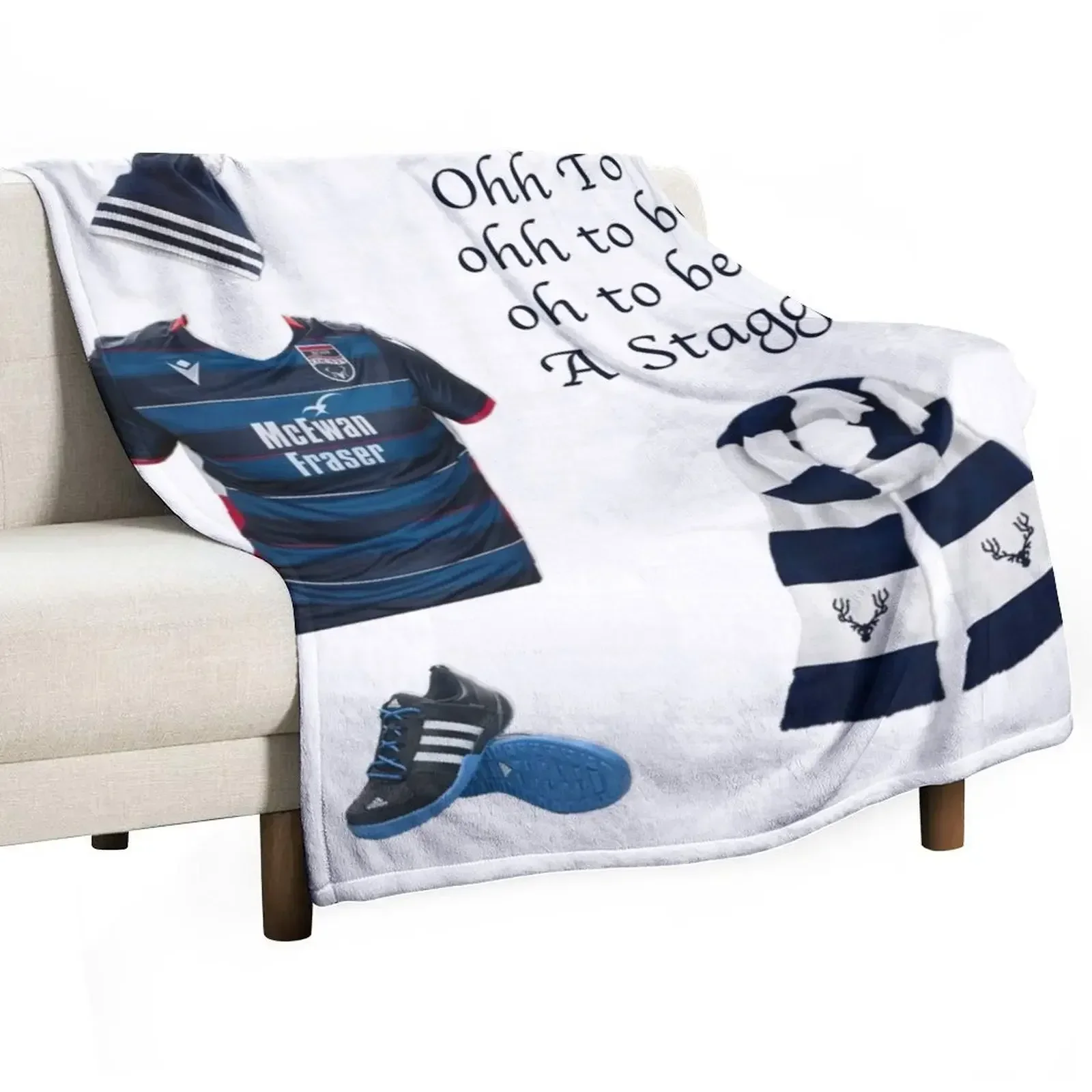 

Ross County fc Throw Blanket Picnic warm winter For Baby Bed covers Blankets