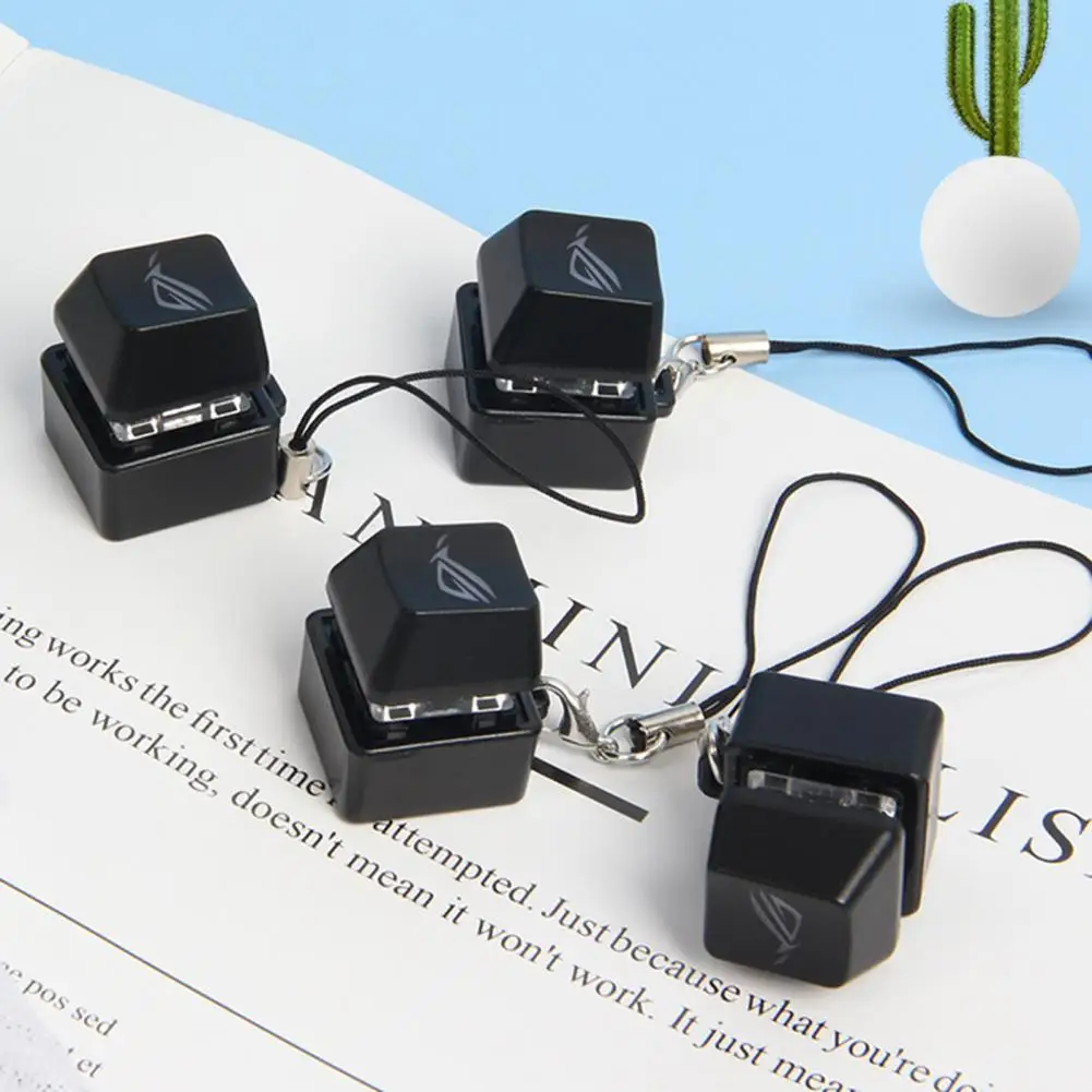 Stress Relief Toy Plastic Anti-Anxiety Toy Finger Button Fidget Keycap Kids Anti Stress Party Favors
