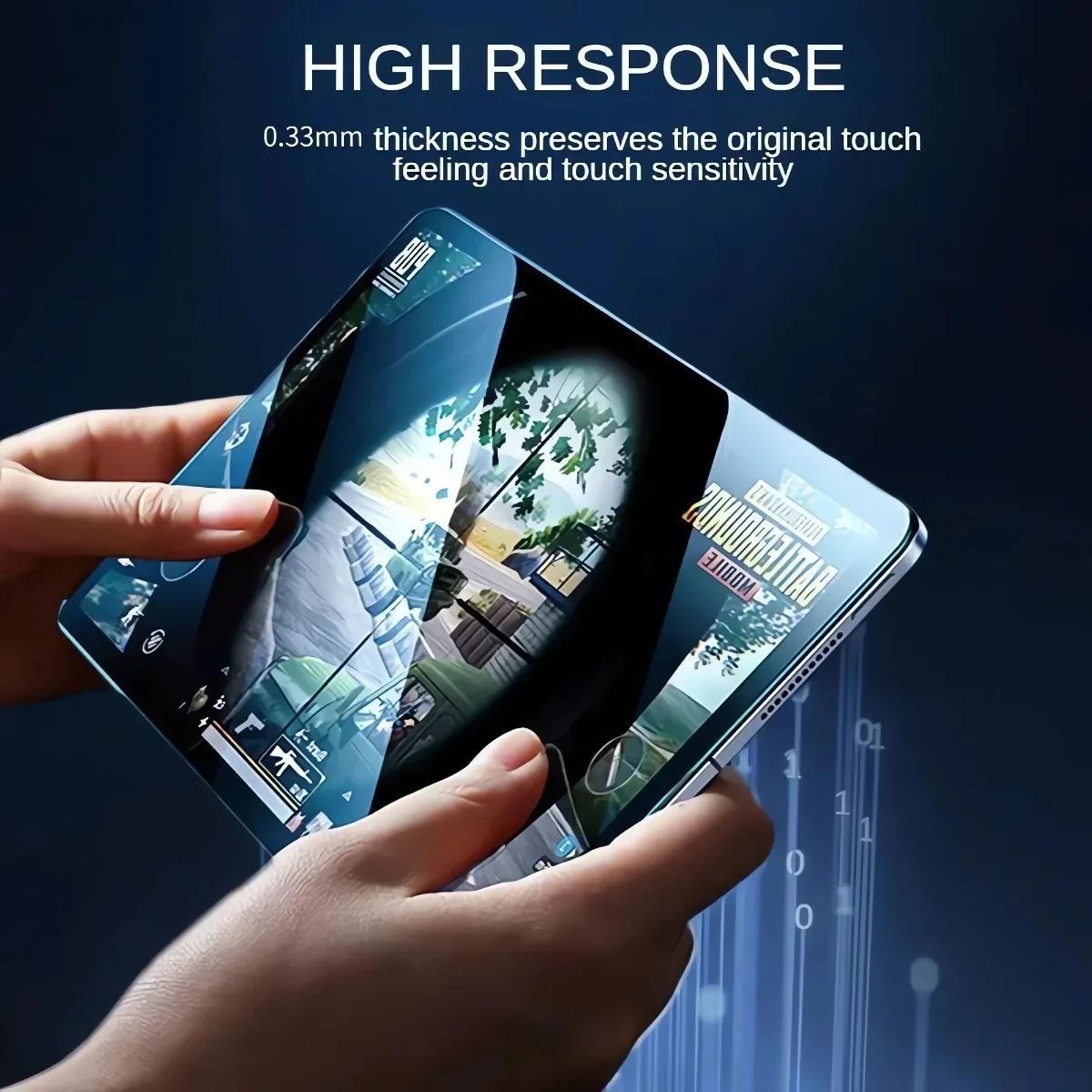 Premium HD Clear Anti-Scratch Tempered Glass Screen Protector, 2 Pack