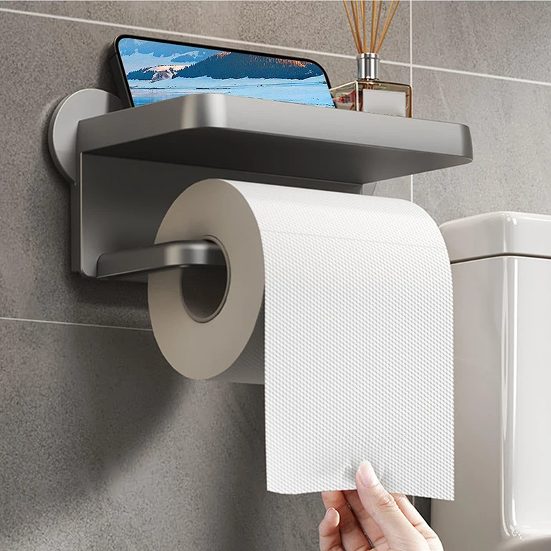 Toilet Paper Holder Wall-Mounted toilet paper holder Tissue Rack Bathroom Tissue Bathroom Accessories