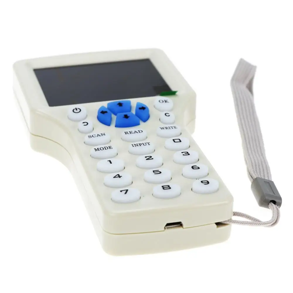 NFC Smart 10 Frequency Card Reader Writer RFID Copier 125KHz 13.56MHz USB  Fob Programmer Copy Encrypted Key - AliExpress