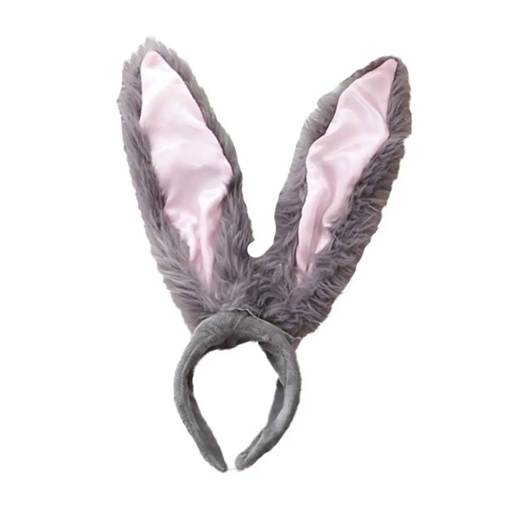 Sweet Rabbit Ears Headbands Cosplay Bunny Girl Cute Girls Hairband Photo Prop Bunny Headband Hair Accessories