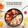 MJY Household Wok Integrated Electric Cooking Pot Large Capacity Non-stick Pot Yuanyang Pot 2