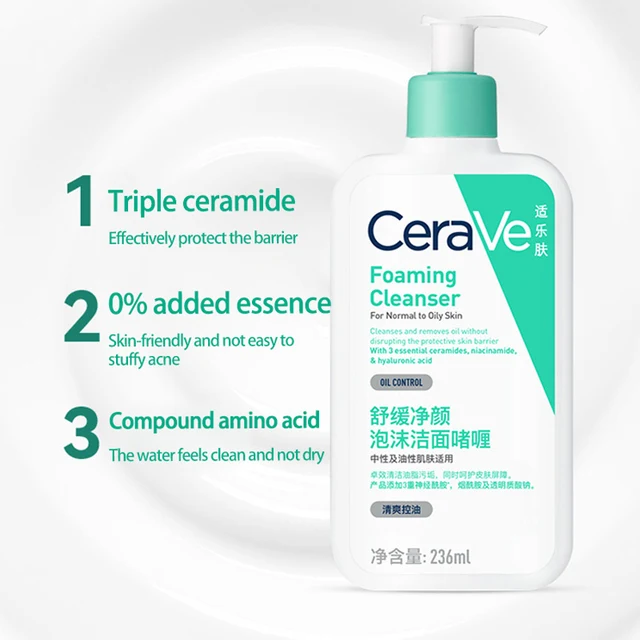 CeraVe Hydrating Facial Cleanser | Moisturizing Face Wash For Dry Skin | Hyaluronic Acid + Ceramides + Glycerin | Hydrating Clea 2