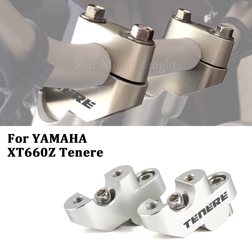 Per Yamaha Xt660Z Tenere Xt 660 Z Accessori Moto Riser Manubrio Morsetto Montaggio Riser Riser Cnc Billet Alluminio
