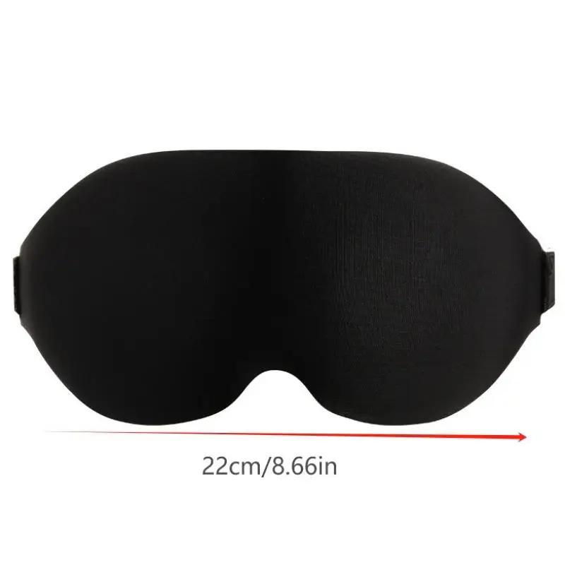 Eye Mask For Sleeping 3D Contoured Cup Blindfold Concave Molded Night Sleep Mask Block Out Light With Women Men Cute Sleep Mask