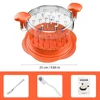 Chicken Shredder Tool Non-Slip Chicken Breast Shredder BPA Free Meat Breast Grinder Machine  Shredding Chicken Pulled Beef Meat 6