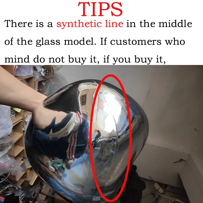 Modern Glass Lava LED Pendant Lights Lighting Diningroom Loft Lamps Light Home Living Room Indoor Decor Hanging Lamps 4