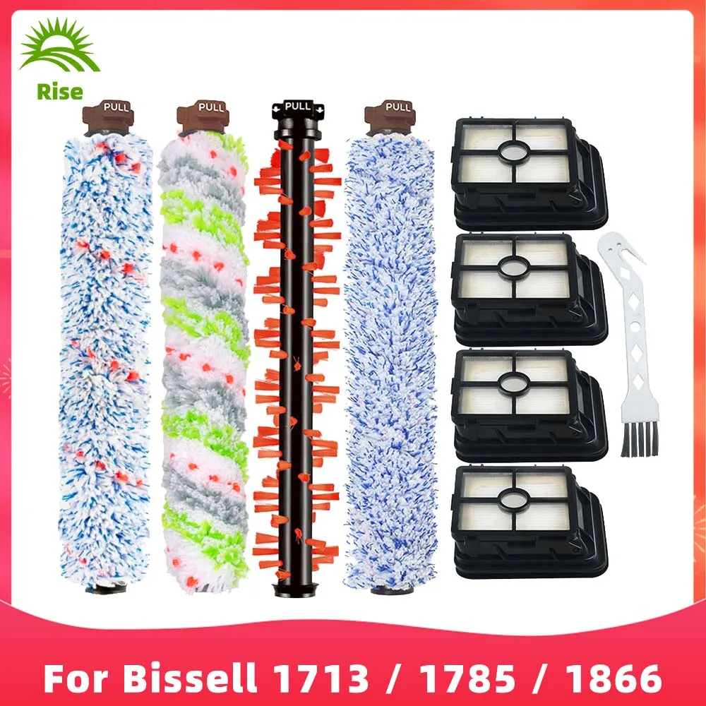 

Spare Parts For Bissell Crosswave 1713 1785 1866 1868 1934 1926 Pet Pro 2224E Cordless 2582E Series Roller Brush Bar Hepa Filter