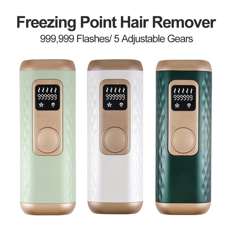 

999999 Flashes 5 Levels Laser Epilator Permanent IPL Photoepilator Laser Hair Removal depiladora Painless Electric Epilator