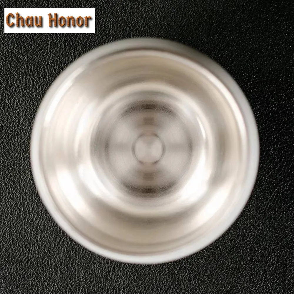 80ml 999 Gilded White Porcelain Gold Ceramic Teacup Pure Handmade Golden Bamboo Master Cup Puer Tea Bowl Jianzhan Kung Fu Teaset