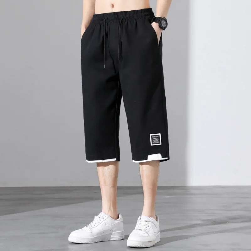 

Summer Fishing Shorts Black Fishing Pants Outdoor Loose Medium Length Quick Dry Sport Casual Thin Breathable Fishing Clothes Men