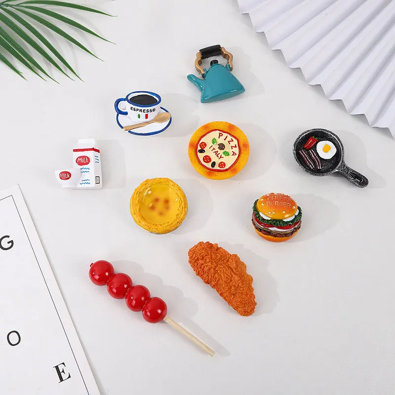Hand painting wooden 3D Duck Fridge Magnets Handicraft Magnetic  Refrigerator Collection Kids Education Decoration Articles - AliExpress