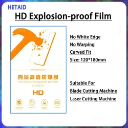 TPU Matte HD Privacy Protection Anti-Peep Frosted Hydrogel Film for Screen Protection Cutting Machine (50 Explosion-proof)