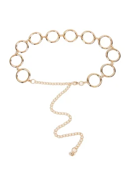 Circle Decor Chain Belt
