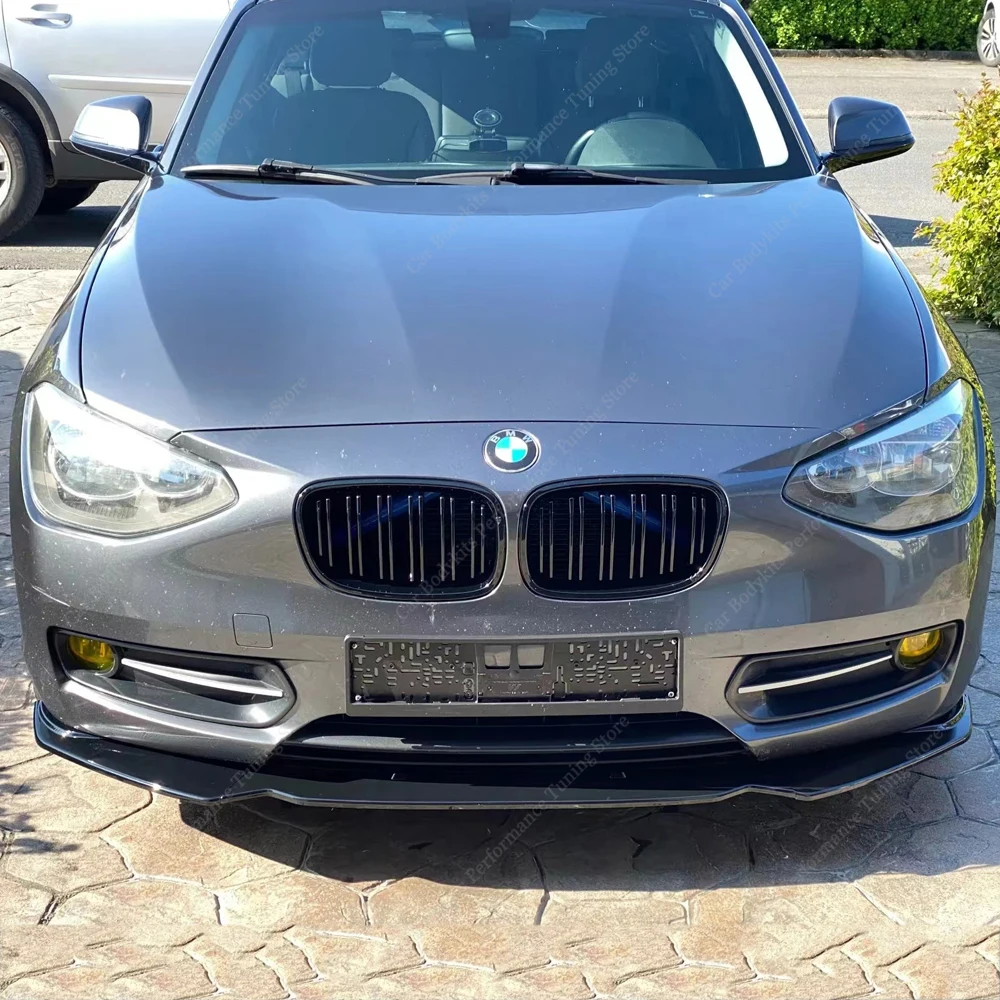 Paraurti Anteriore Spoiler Splitter Diffusore Per Bmw F20 1 Serie 116I 118I 120D 120I 125I 125D 2011-2014 Pre-Lci Bodykit Tuning