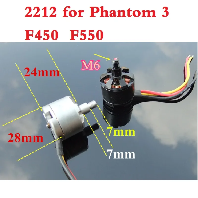 

4PCS 2212 Brushless Motor For Multi-axis RC Aircraft DIY 960KV For Phantom 3 F450F550