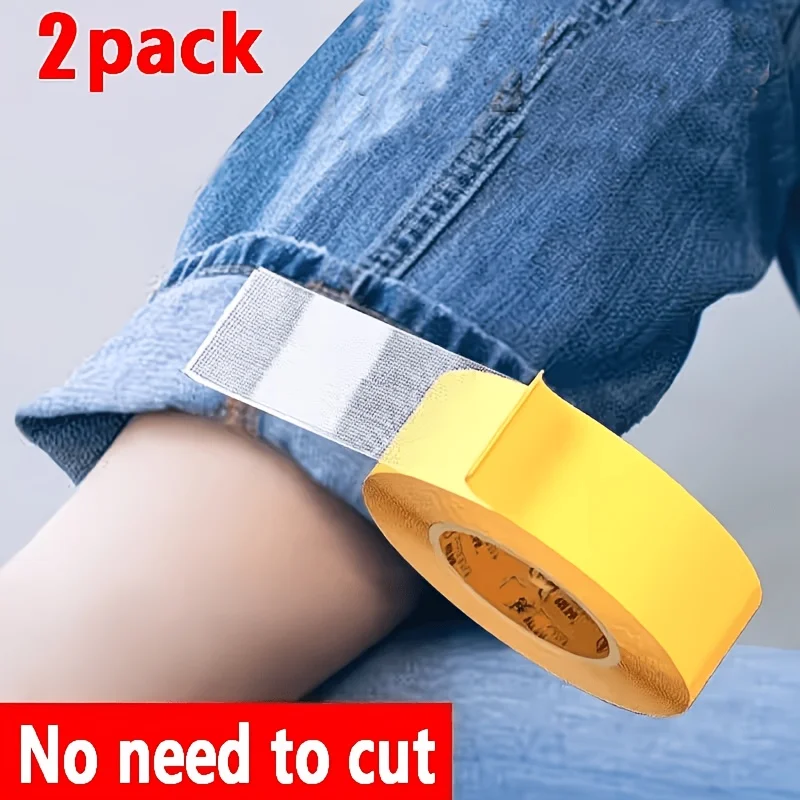 Premium Seamless Fabric Adhesive Double-Sided Tape Duo Pack