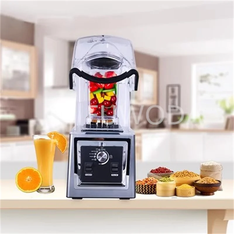 Description Picture 3 of itemCommercial Intelligent Electric Food Blender Sound insulation Smoothie Maker Mute Juicing Machine Stainless Steel Food Mixer