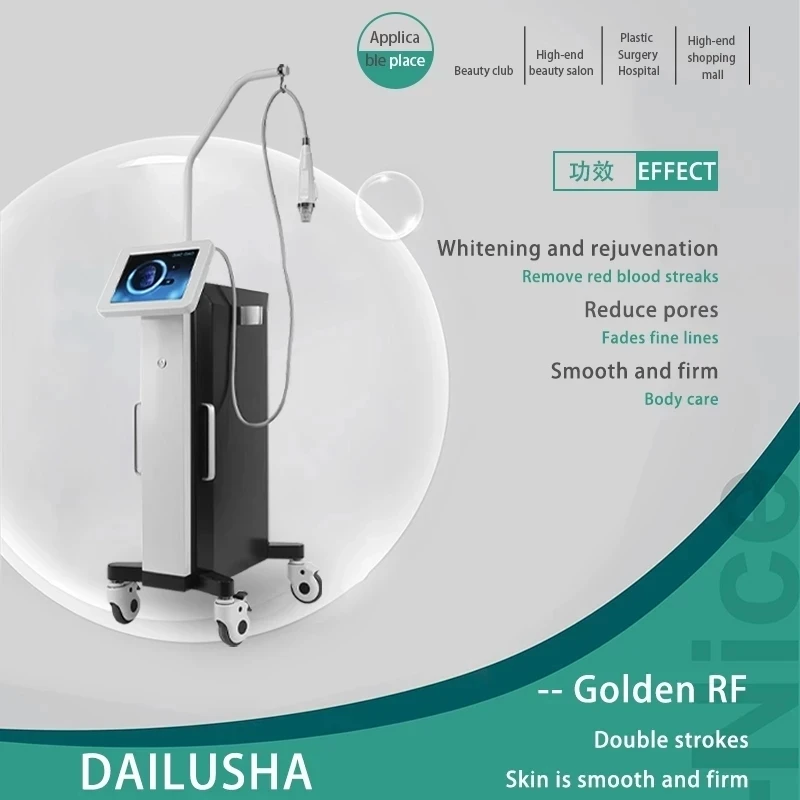 2022RF Hot Sale Fractional RF Microneedling Gold Microneedling Machine AliExpress