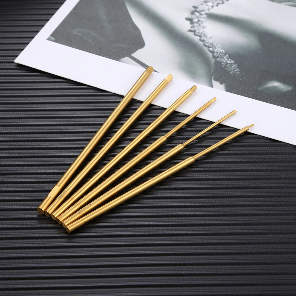 Lot de 6 limes diamantées 0.9-2.5mm pour outils rotatifs
