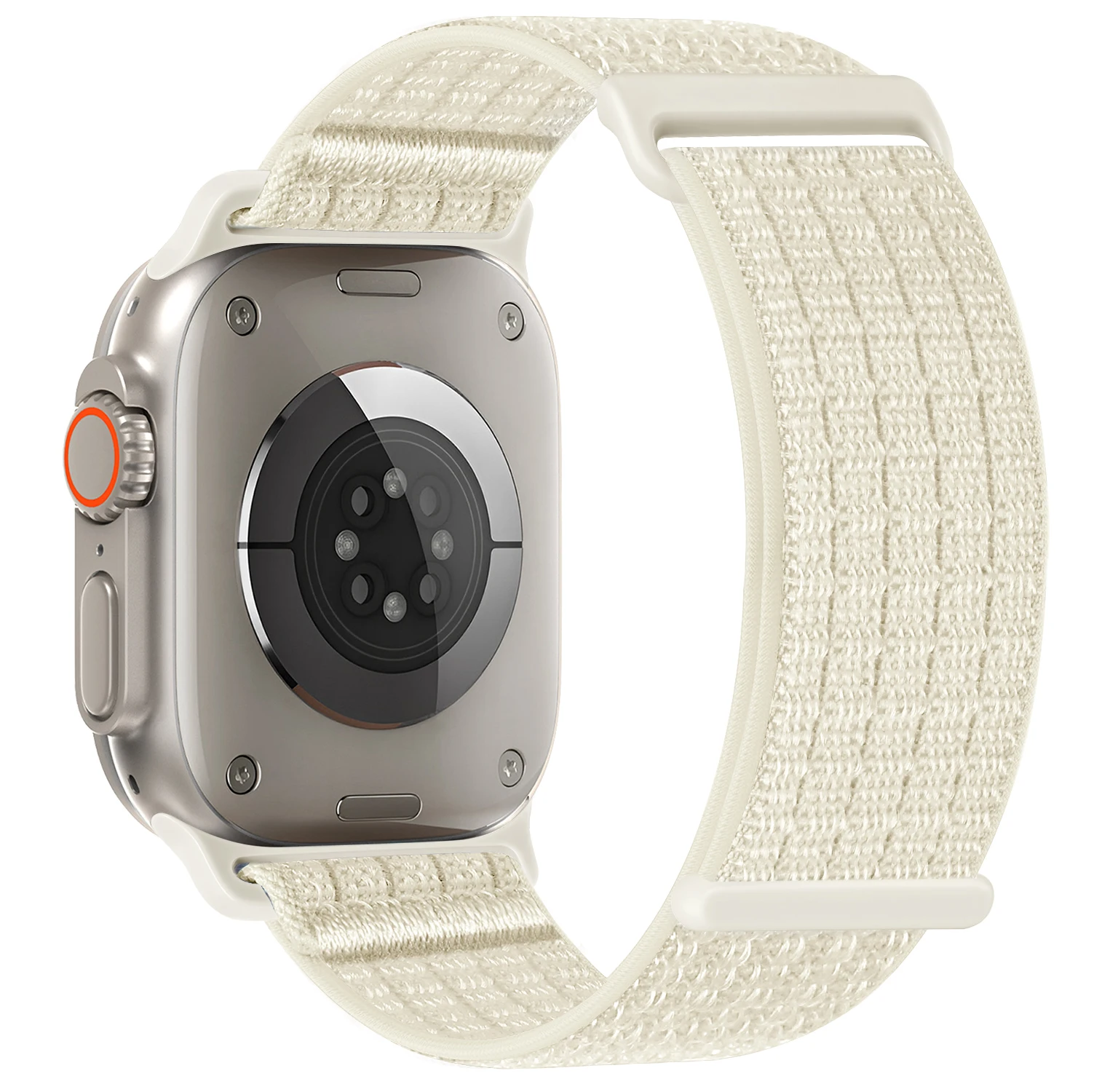 Durable Nylon Loop Strap for Smartwatch - Adjustable Band Bracelet, Various Sizes Available