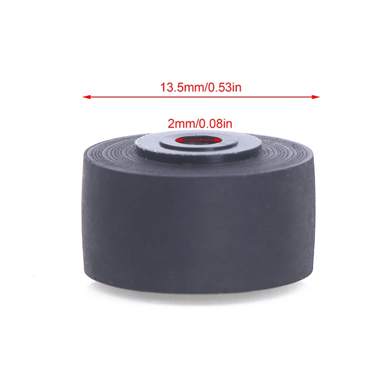 1Pc 13.5x8x6.8x2mm Rubber Pinch Roller Belt Wheel For Tape Recorder Deck Cassette Movement Radio Audio Drive Player Accessories