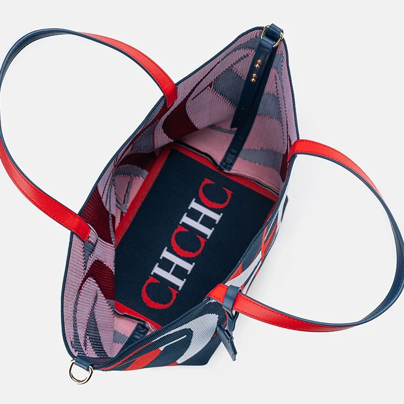 حقيبة كتف للسيدات من CH، حقيبة يد للتسوق أنيقة ذات...