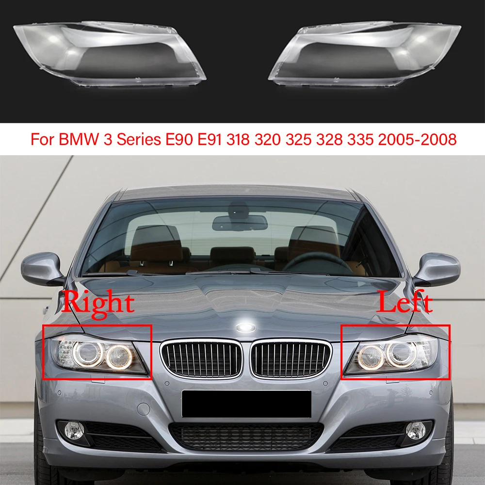 車のヘッドライトbmw 3シリーズE90/E91 318 320 325 328 335 2005 2006 