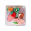 5pcs/box Mini Korean Hairpins for Baby Girl Small Cute Floral Fruit Heart Hair Clip Bang Side Clip Baby Girl Hair Accessories 4