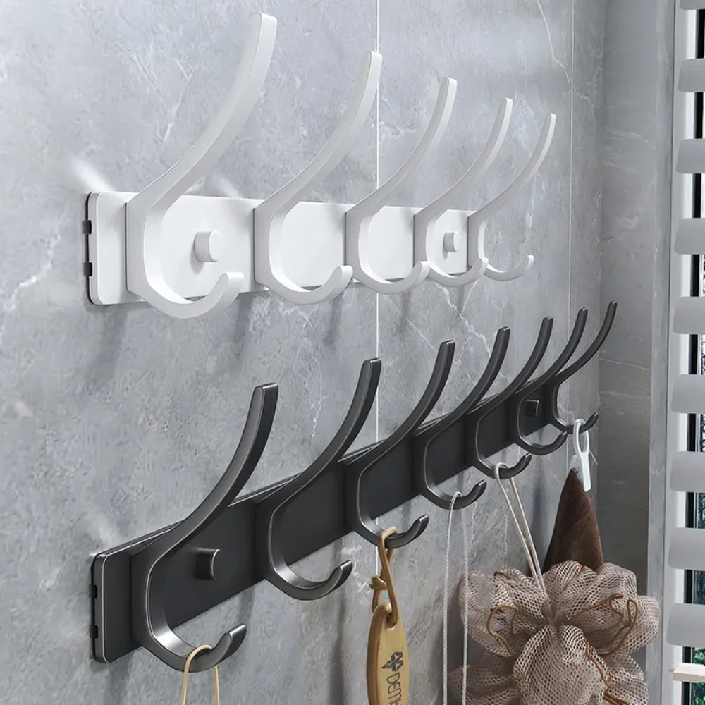 Dual Hanger Coat Hook - 3.6 Hangers, Ideal for Bathroom, Clothes, Hat Storage, Also Functions as Towel & Coat Rack 5