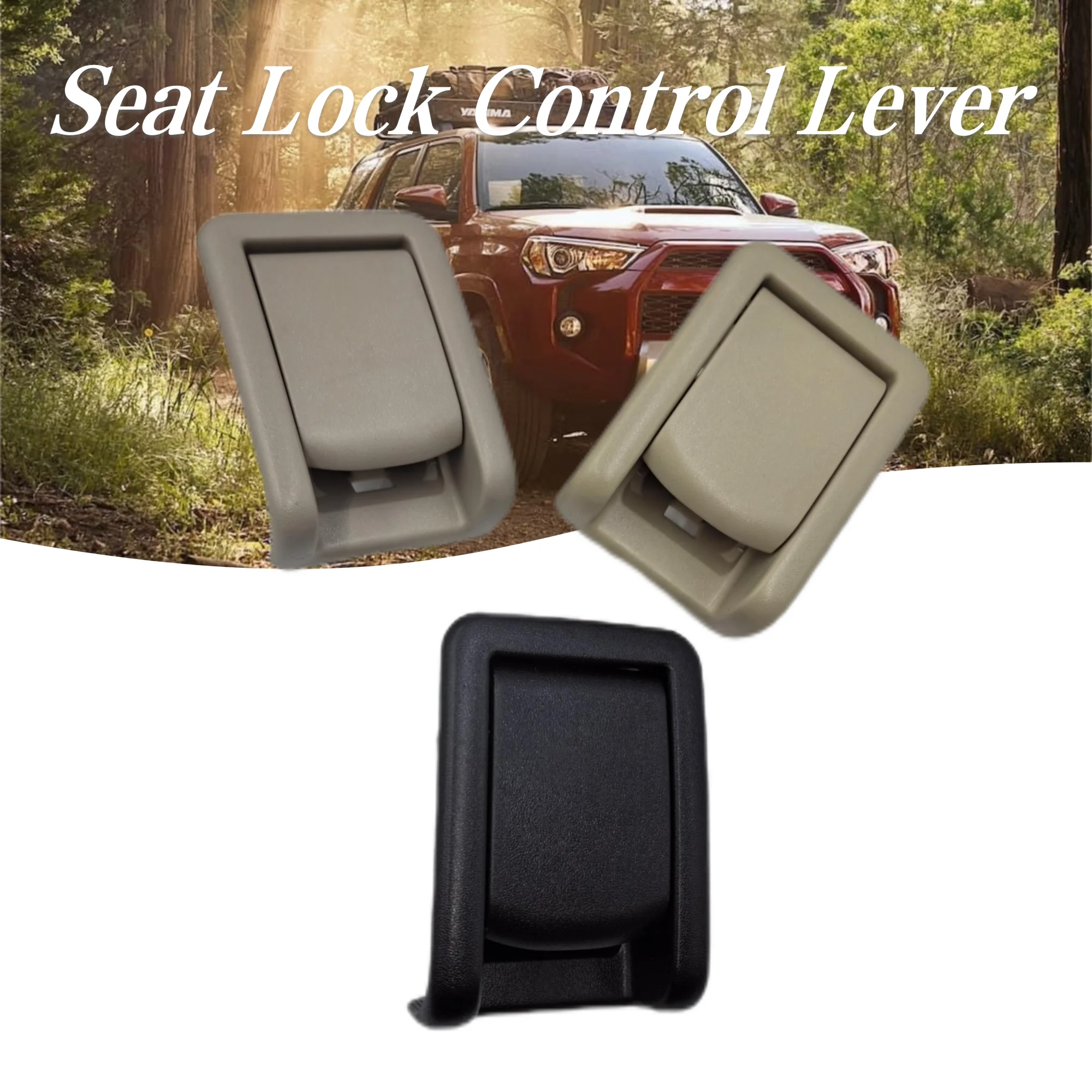 Rear Seat Lock Control Lever - Compatible With 2009-2019 Toyota 4Runner, Land Cruiser Prado & Lexus GX400/GX460