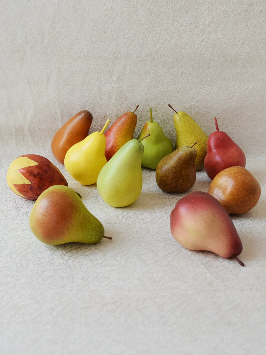Artificial Pear ape Model Decorative Fruit Symbolizing Uni Ideal for owroom Display Home Decorations Chinese Sle