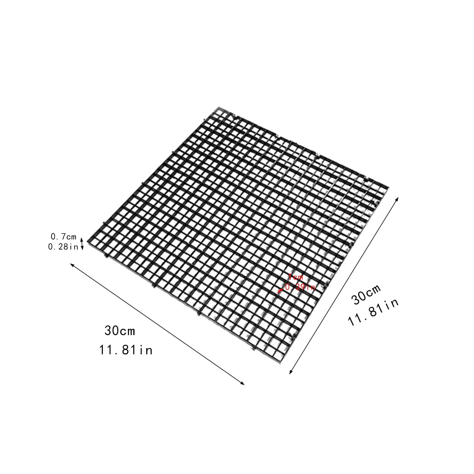 5x Fish Tank Dividers Lids Fish Tank Top Cover Isolation Cover Lid Terrarium Lid Egg Crates for Aquariums Multi Use Easy to Cut