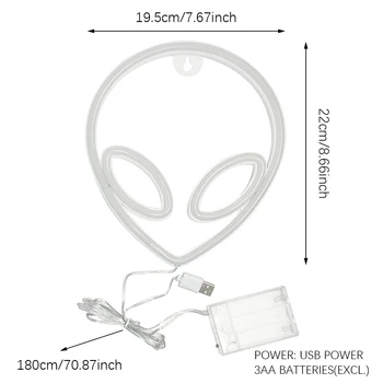 Alien LED Neon Sign 6