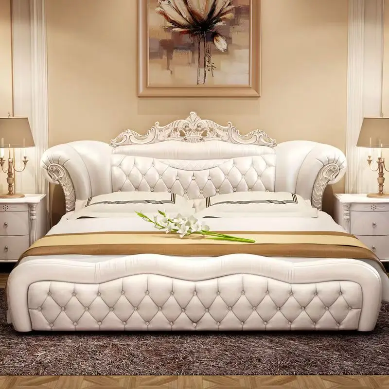 Wooden King Size Frame Double Bed 4