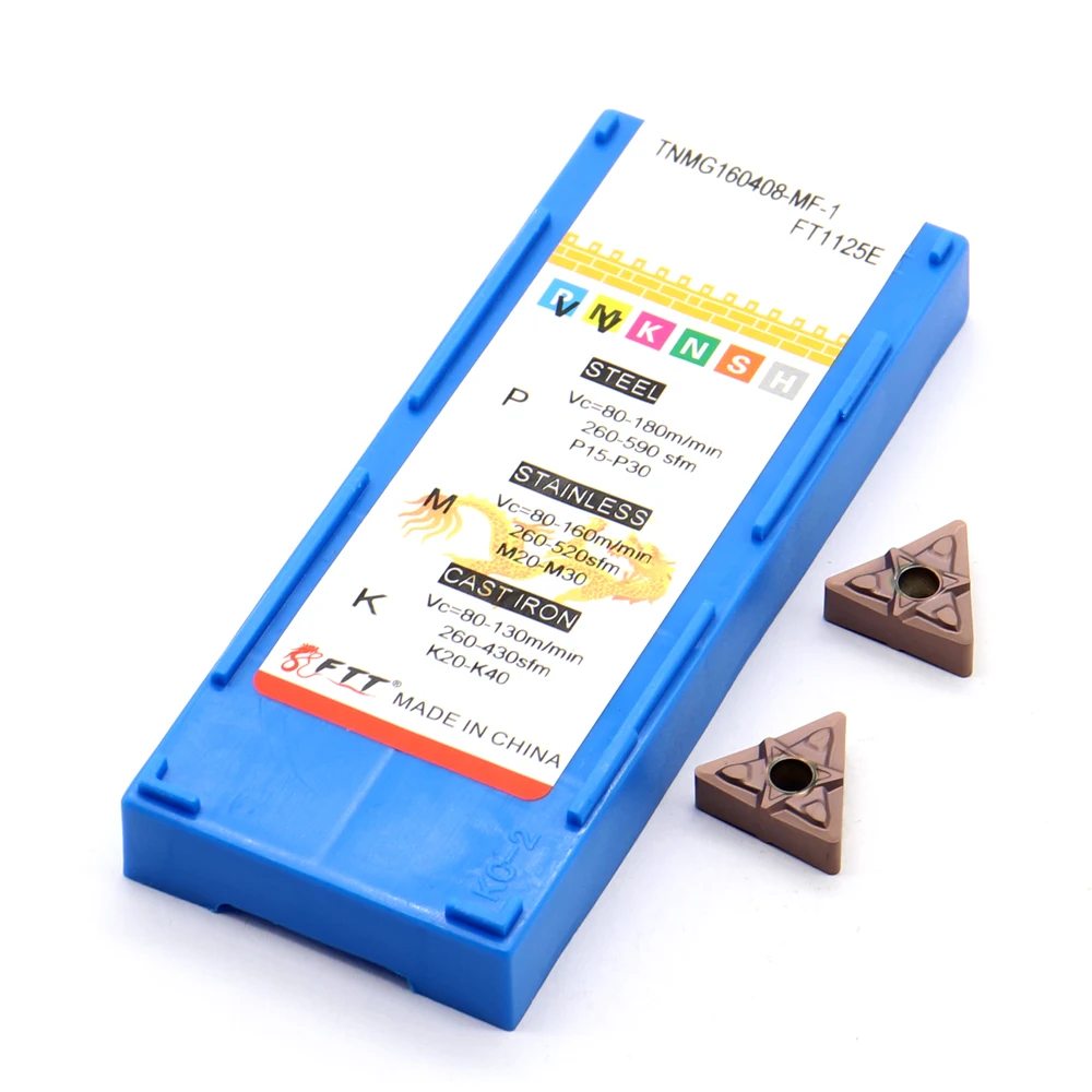 Рисунок 4 - TNMG160408-MF-1 FT1125E карбидные вставки