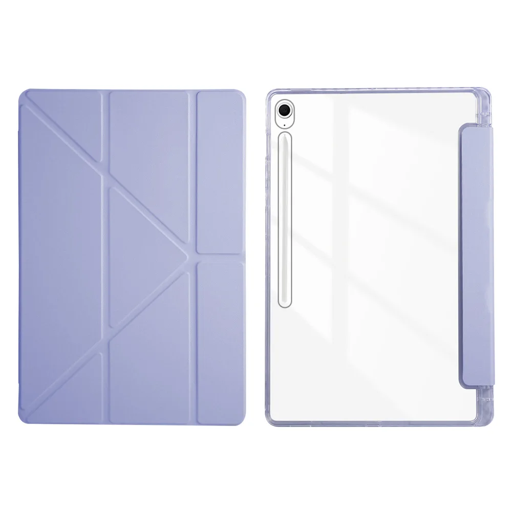 Enhanced Multi-Angle Folding Stand Case with Pen Holder