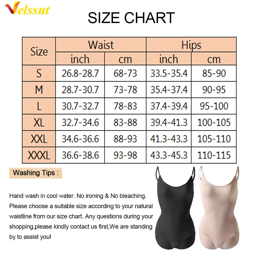 Velssut Bodysuit Shapewear for Women Tummy Control Thong Full Body Shaper  Corset Flat Belly Vest Removable Pads Underwear Female - AliExpress